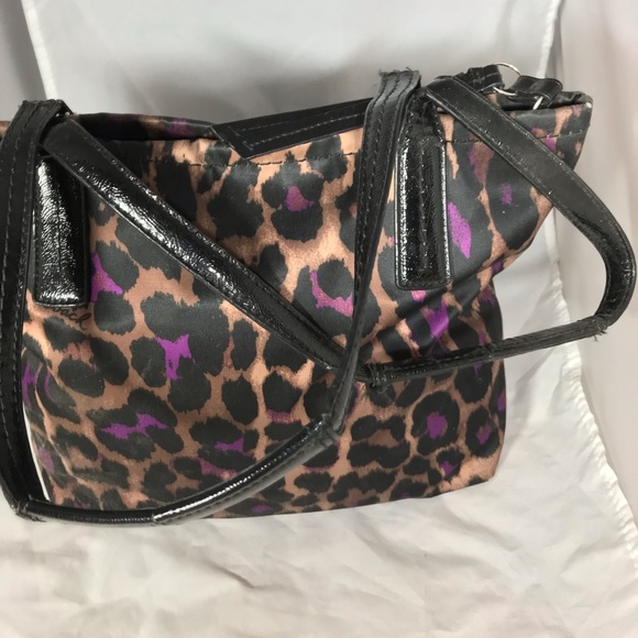 SOLD! Coach Ocelot Purple Purse J1394-F25282 NWOT - Picture 2 of 6